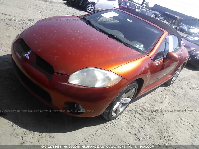 4A3AL25F48E040520 - 2008 MITSUBISHI ECLIPSE SPYDER GS 橙色 照片 2