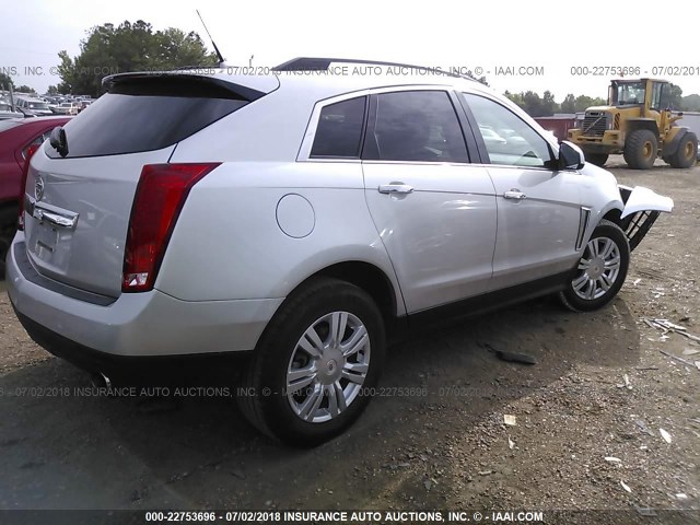 3GYFNAE32DS580476 - 2013 CADILLAC SRX SILVER photo 4