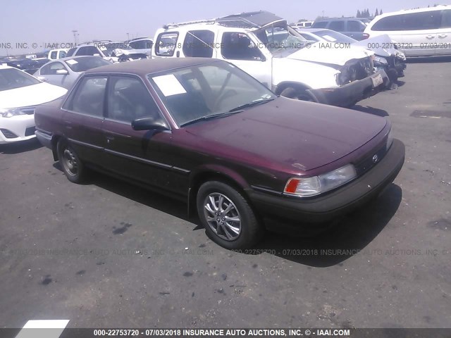 JT2SV21E9L0357075 - 1990 TOYOTA CAMRY DLX MAROON photo 1