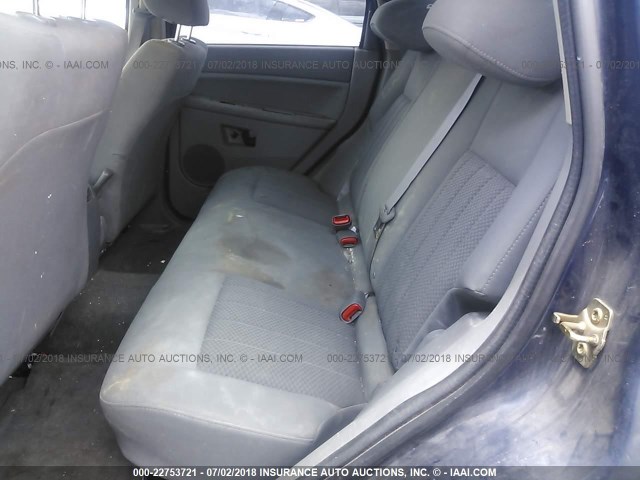 1J4GS48K65C634029 - 2005 JEEP GRAND CHEROKEE LAREDO/COLUMBIA/FREEDOM 蓝色 照片 8