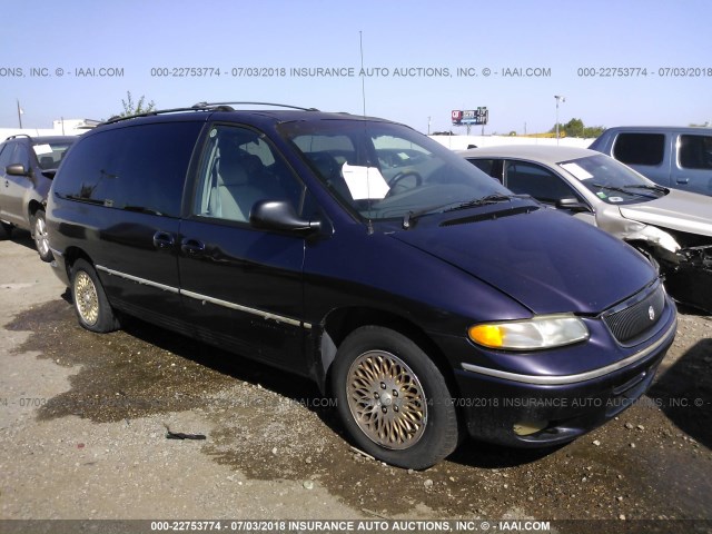 1C4GP64L1VB311398 - 1997 CHRYSLER TOWN & COUNTRY LXI BLUE photo 1