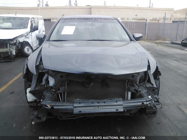 1HGCP2F63CA106765 - 2012 HONDA ACCORD SE GRAY photo 6