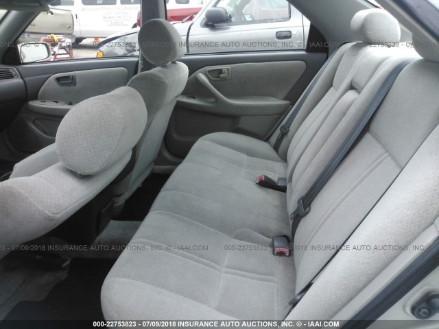 4T1BG22K91U048715 - 2001 TOYOTA CAMRY CE/LE/XLE ნაცრისფერი ფოტო 8