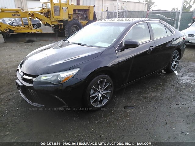 4T1BF1FKXHU344540 - 2017 TOYOTA CAMRY LE/XLE/SE/XSE 黑色 照片 2