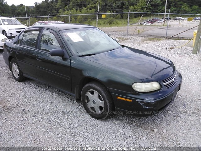 1G1ND52J82M629586 - 2002 CHEVROLET MALIBU GREEN photo 1