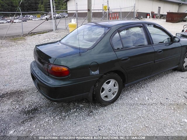 1G1ND52J82M629586 - 2002 CHEVROLET MALIBU GREEN photo 4