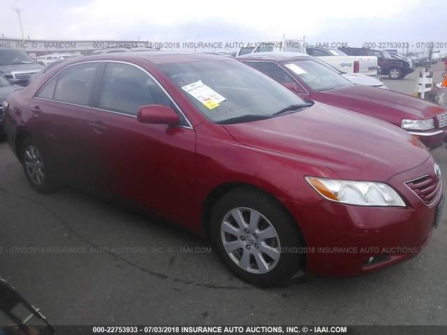 4T1BE46K68U253530 - 2008 TOYOTA CAMRY CE/LE/XLE/SE RED photo 1