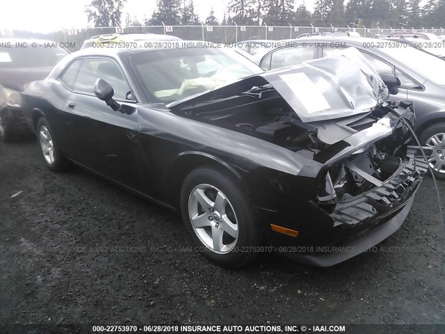 2B3CJ4DV0AH289659 - 2010 DODGE CHALLENGER SE BLACK photo 1