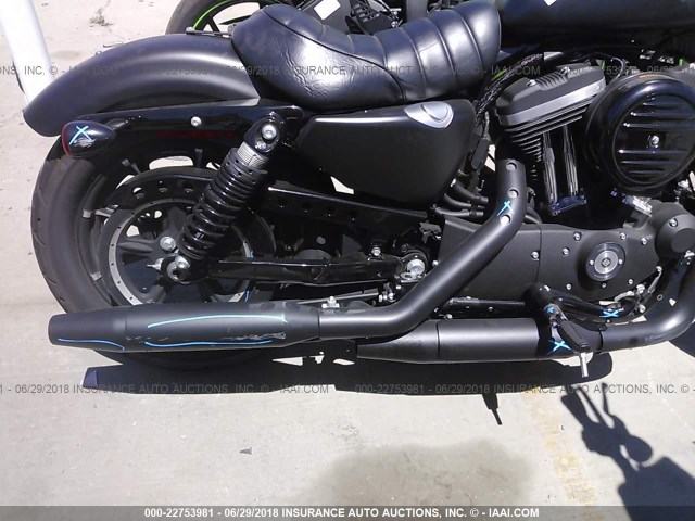 1HD4LE234HC413142 - 2017 HARLEY-DAVIDSON XL883 IRON 883 BLACK photo 6