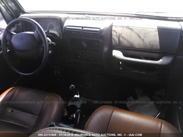 1J4FA39S82P746665 - 2002 JEEP WRANGLER / TJ X BLACK photo 5