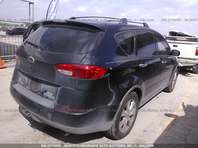 4S4WX83C564400305 - 2006 SUBARU B9 TRIBECA 3.0 H6/3.0 H6 LIMITED BLACK photo 4