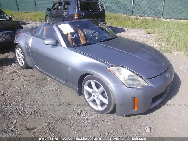 JN1AZ36A64T010423 - 2004 NISSAN 350Z ROADSTER GRAY photo 1