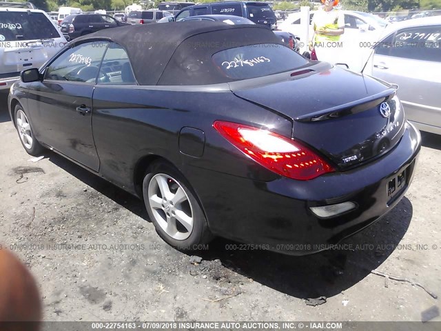 4T1FA38P17U114176 - 2007 TOYOTA CAMRY SOLARA SE/SLE 黑色 照片 3