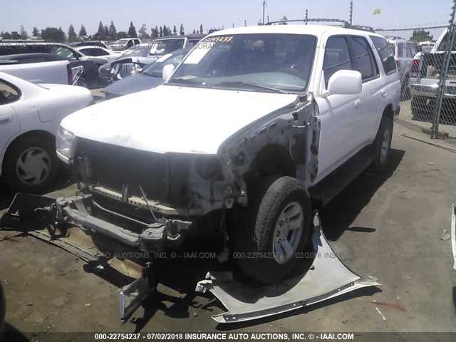 JT3GN86R8Y0164102 - 2000 TOYOTA 4RUNNER SR5 WHITE photo 2