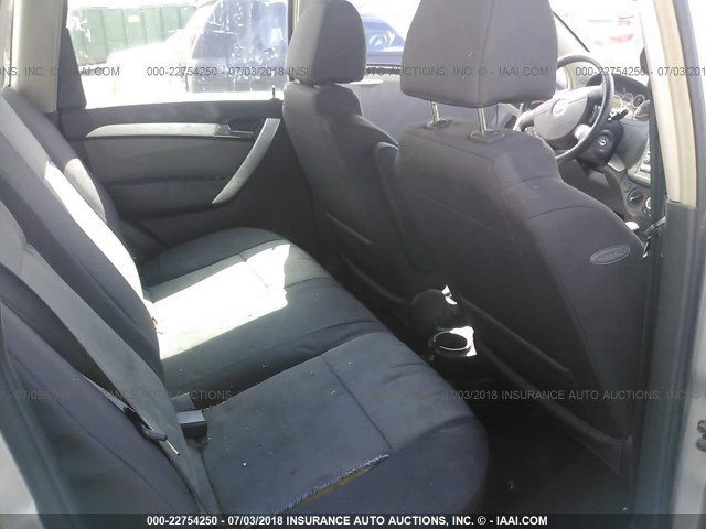 KL1TD6DE2AB135813 - 2010 CHEVROLET AVEO LS/LT 银色 照片 8