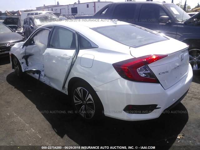 2HGFC1F70HH635577 - 2017 HONDA CIVIC EXL 白色 照片 3