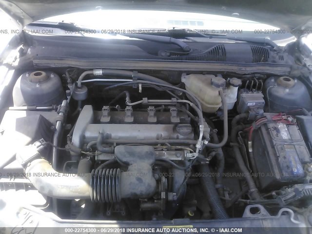 1G1ZS58F08F135231 - 2008 CHEVROLET MALIBU LS SILVER photo 10