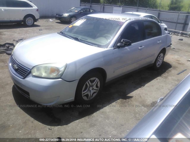 1G1ZS58F08F135231 - 2008 CHEVROLET MALIBU LS SILVER photo 2