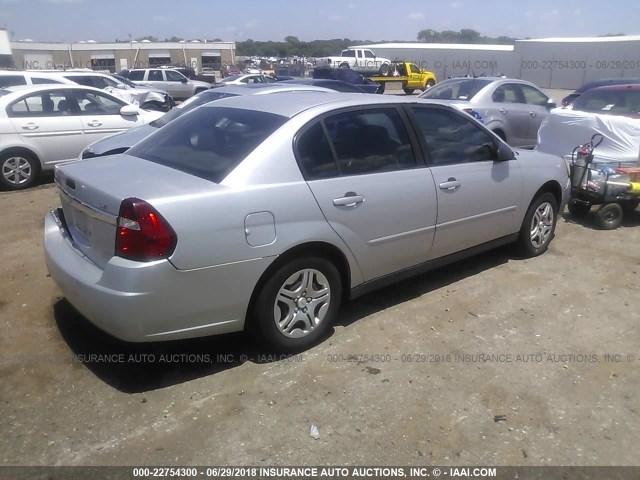 1G1ZS58F08F135231 - 2008 CHEVROLET MALIBU LS SILVER photo 4