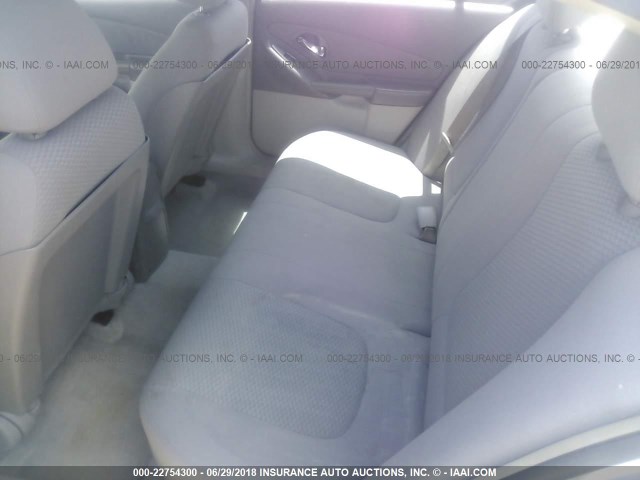 1G1ZS58F08F135231 - 2008 CHEVROLET MALIBU LS SILVER photo 8