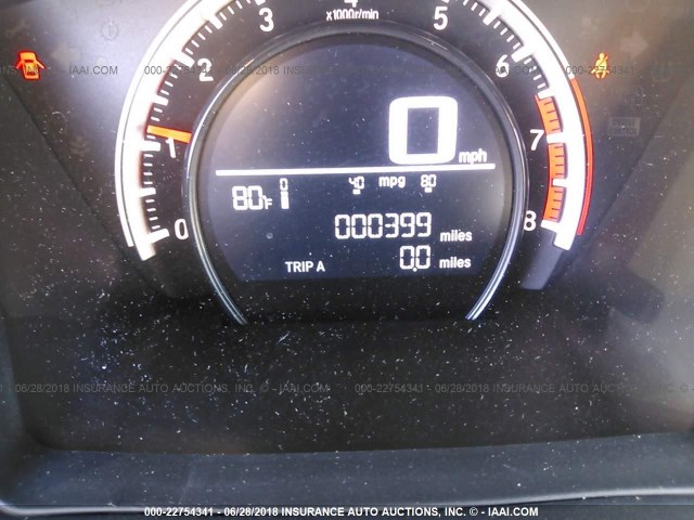 SHHFK7G45JU207412 - 2018 HONDA CIVIC SPORT Schwarz Foto 7