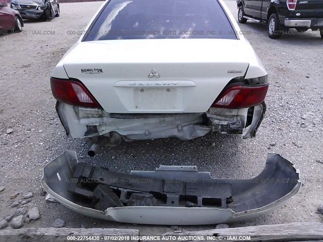 4A3AA46G53E147920 - 2003 MITSUBISHI GALANT ES/LS CREAM photo 6