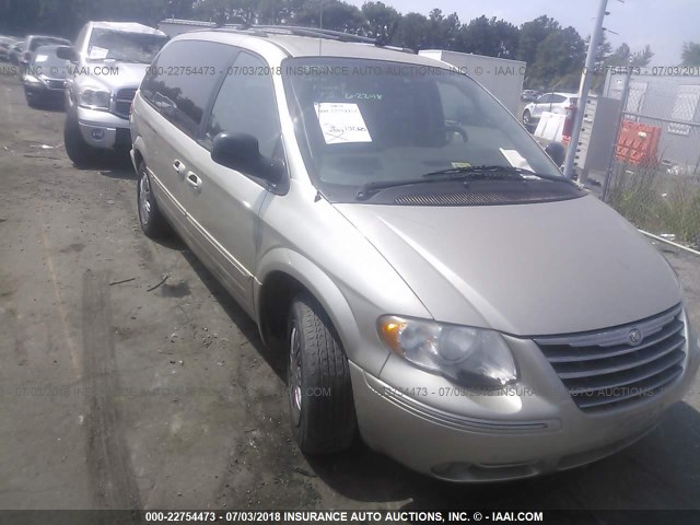 2C8GP64L35R209665 - 2005 CHRYSLER TOWN & COUNTRY LIMITED GOLD photo 1