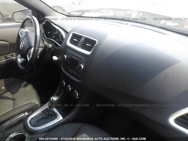 1C3CDZCB8DN660738 - 2013 DODGE AVENGER SXT GRAY photo 5