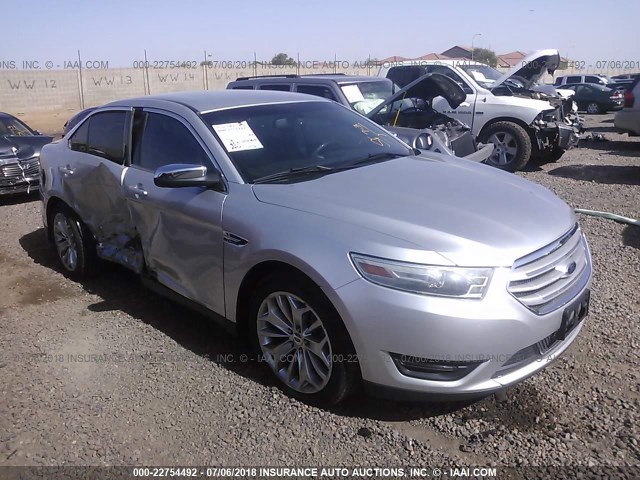 1FAHP2F8XDG198659 - 2013 FORD TAURUS LIMITED SILVER photo 1