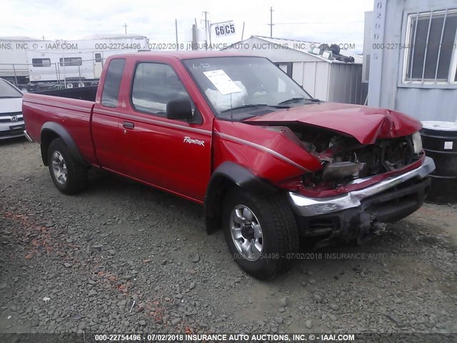 1N6ED26Y9XC308471 - 1999 NISSAN FRONTIER KING CAB XE/KING CAB SE RED photo 1