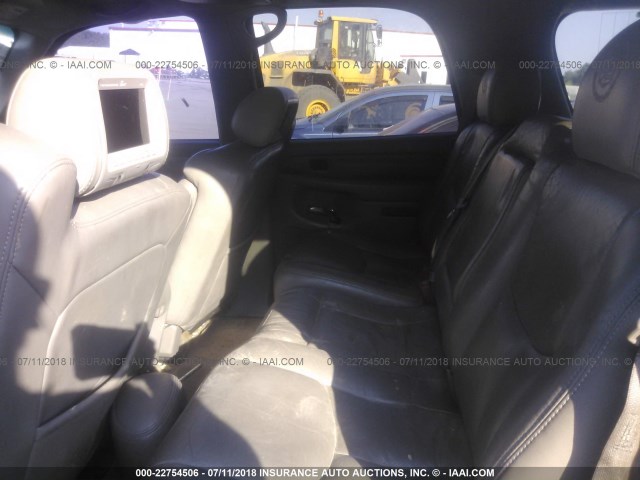 1GYEK63N34R265629 - 2004 CADILLAC ESCALADE LUXURY შავი ფოტო 8