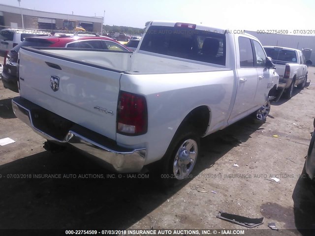 3C6UR5DL9JG215910 - 2018 RAM 2500 SLT WHITE photo 4