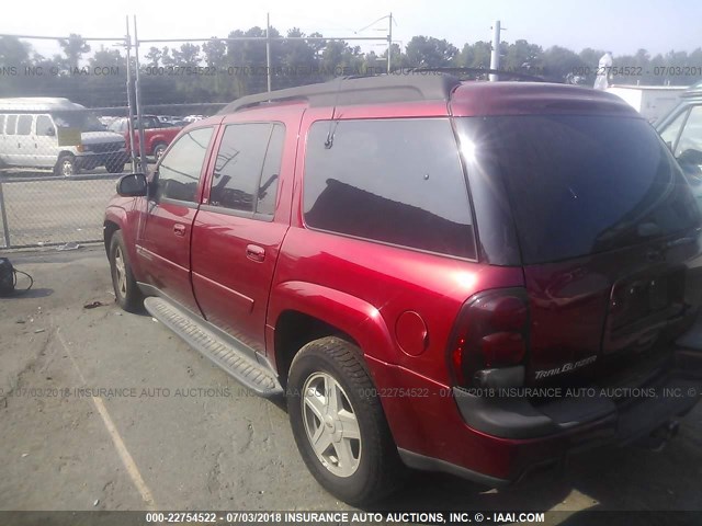 1GNET16S636139358 - 2003 CHEVROLET TRAILBLAZER EXT RED photo 3