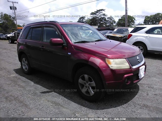 JS3TE944564100582 - 2006 SUZUKI GRAND VITARA XSPORT MAROON photo 1