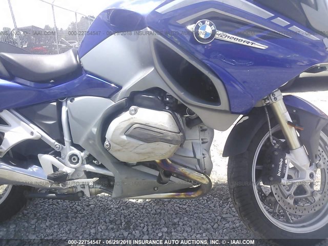 WB10A1300FZ193556 - 2015 BMW R1200 RT BLUE photo 8