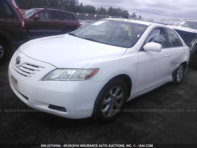 4T1BK46K47U559231 - 2007 TOYOTA CAMRY NEW GENERAT LE/XLE/SE WHITE photo 2