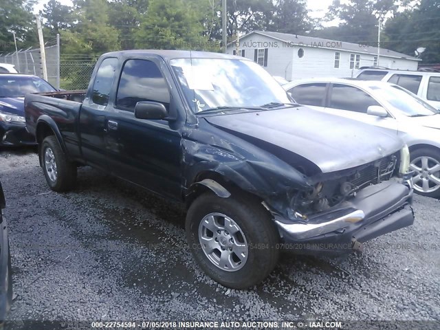 4TASM92N8WZ147600 - 1998 TOYOTA TACOMA XTRACAB PRERUNNER მწვანე ფოტო 1