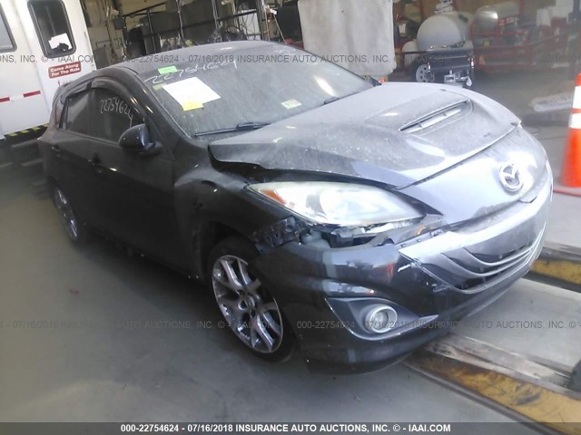 JM1BL1K46B1359193 - 2011 MAZDA SPEED 3 Pewter photo 1