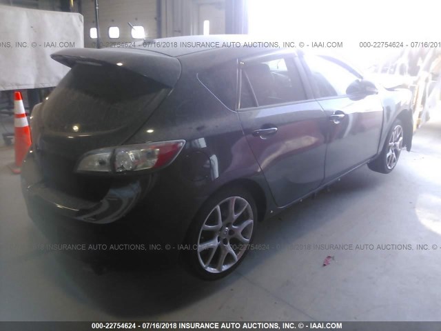 JM1BL1K46B1359193 - 2011 MAZDA SPEED 3 Pewter photo 4