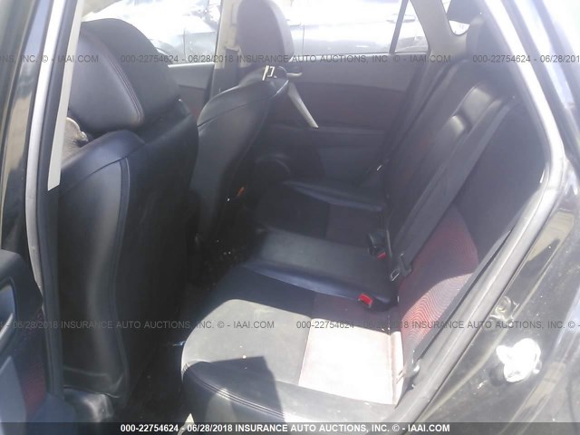 JM1BL1K46B1359193 - 2011 MAZDA SPEED 3 Pewter photo 8