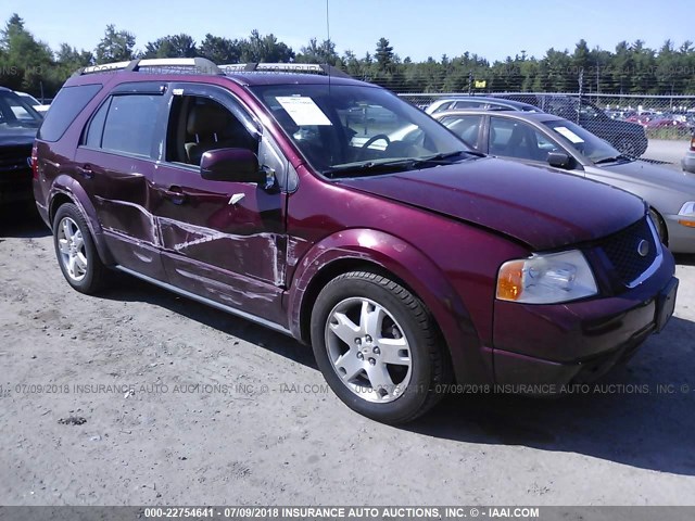 1FMDK06115GA07965 - 2005 FORD FREESTYLE LIMITED RED photo 1