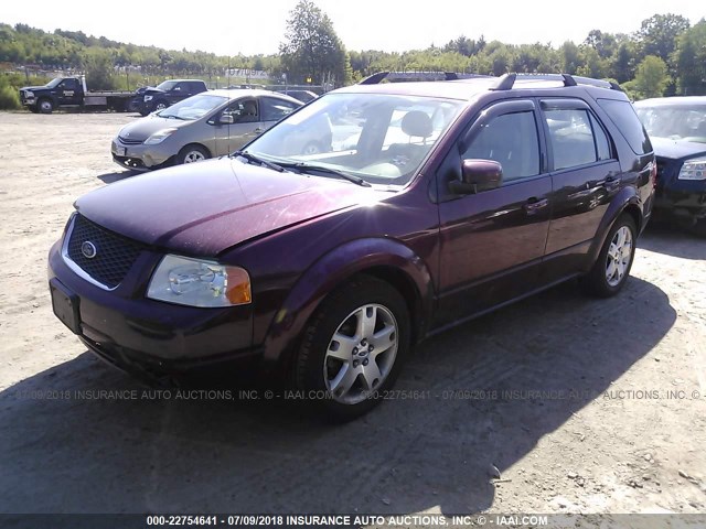 1FMDK06115GA07965 - 2005 FORD FREESTYLE LIMITED RED photo 2