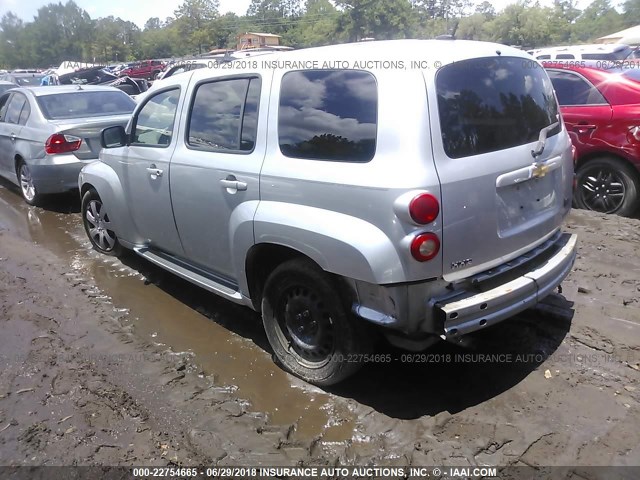 3GNBAADBXAS589177 - 2010 CHEVROLET HHR LS SILVER photo 3