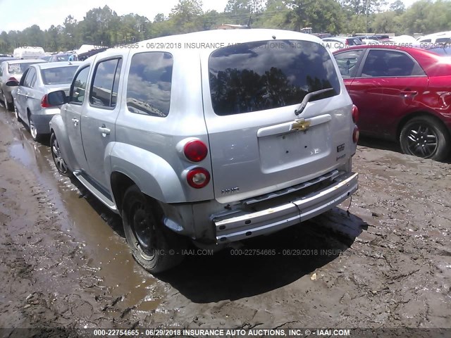 3GNBAADBXAS589177 - 2010 CHEVROLET HHR LS SILVER photo 6