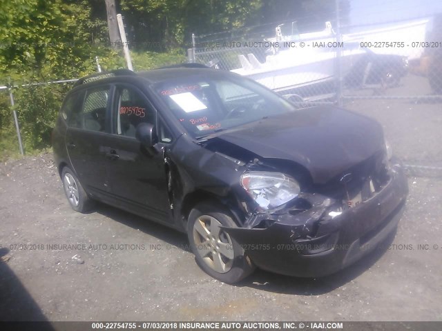 KNAFG529597262726 - 2009 KIA RONDO LX/EX BROWN photo 1