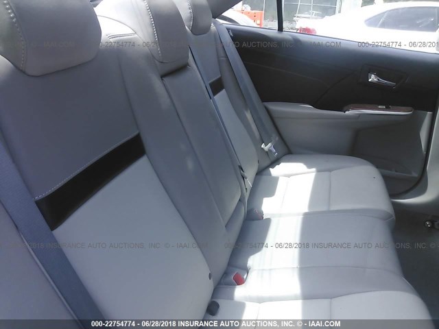 4T4BF1FK5ER388270 - 2014 TOYOTA CAMRY L/SE/LE/XLE SILVER photo 8