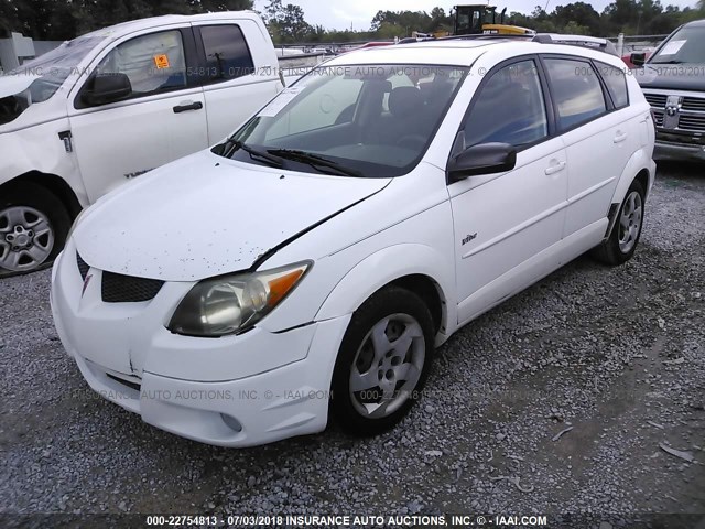 5Y2SL62813Z465828 - 2003 PONTIAC VIBE WHITE photo 2