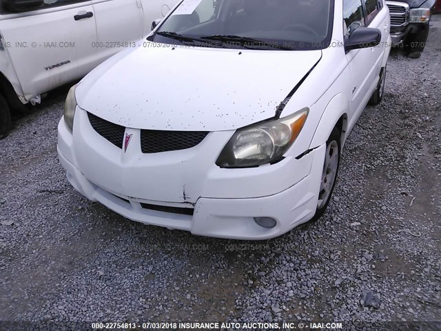 5Y2SL62813Z465828 - 2003 PONTIAC VIBE WHITE photo 6