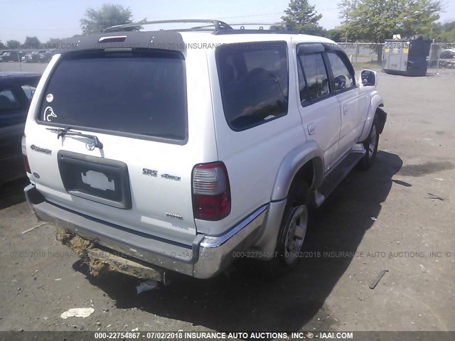 JT3HN86R3Y0264354 - 2000 TOYOTA 4RUNNER SR5 WHITE photo 4