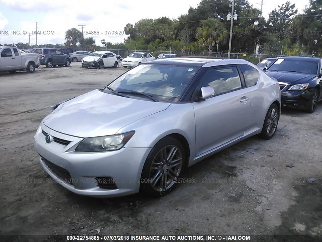 JTKJF5C79C3033230 - 2012 TOYOTA SCION TC 银色 照片 2